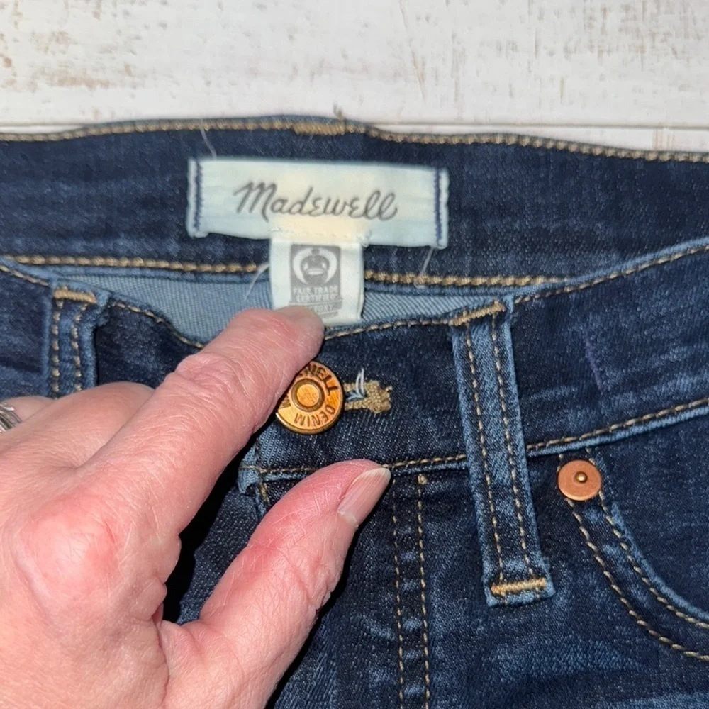 Madewell Blue Straight Jeans Timeless Style